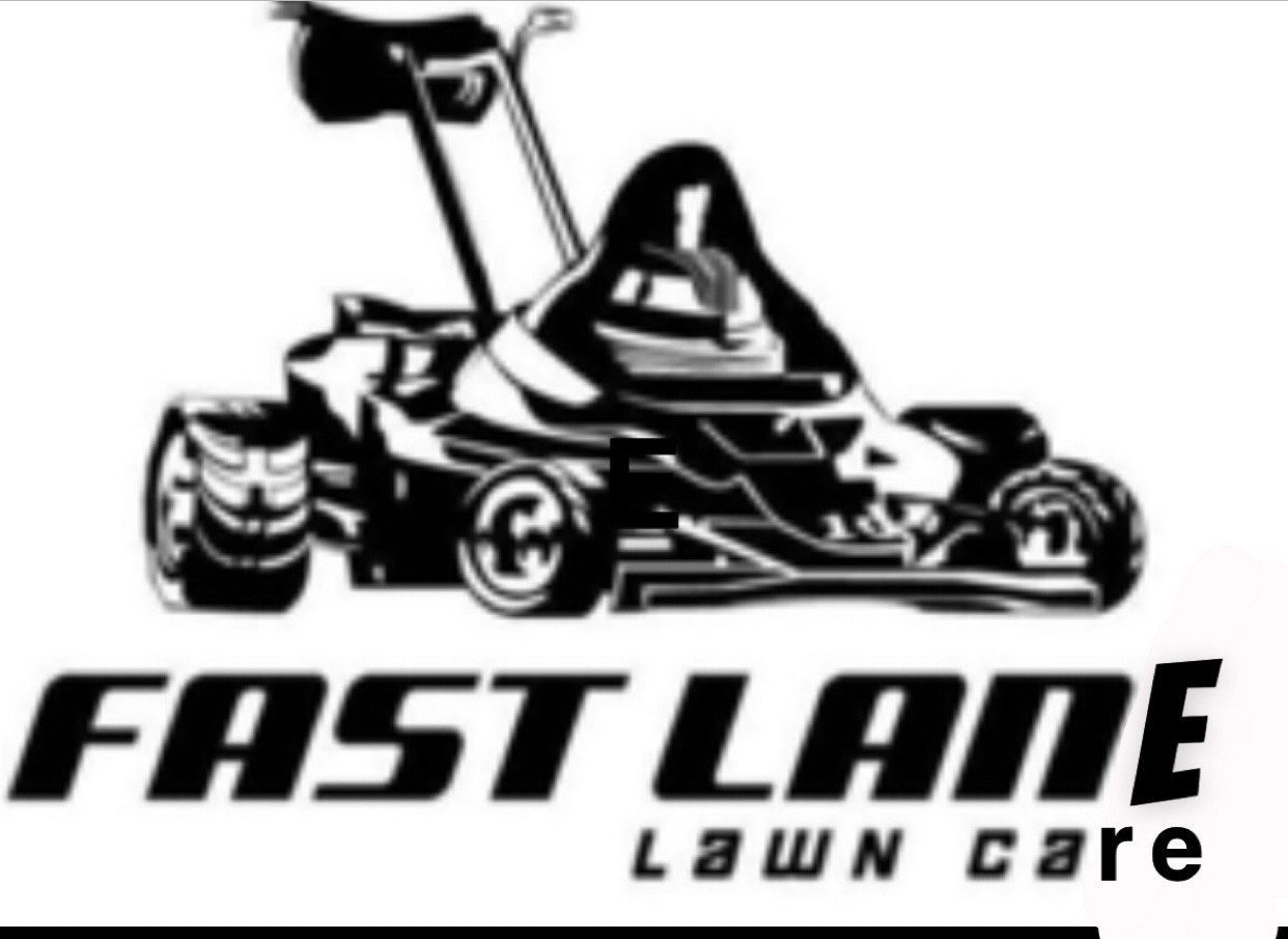 Fast Lane Lawn Care Logo
